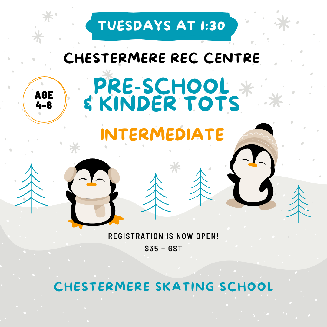 Pre-School/Kindergarten Tots (Intermediate) — TUESDAY (February 24) 1:30–2:00 PM