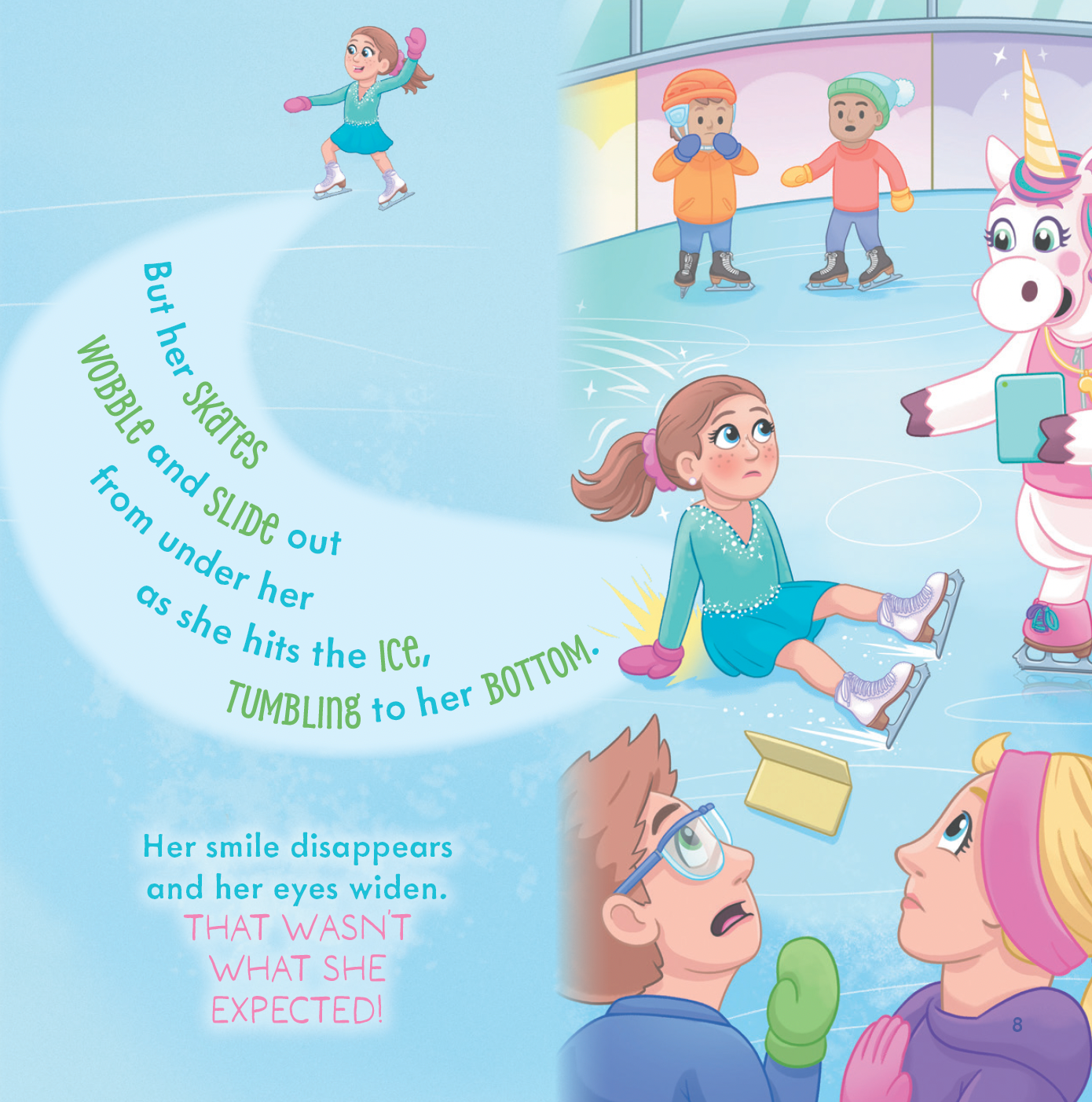 Children’s skating book by Caitlin Bowers