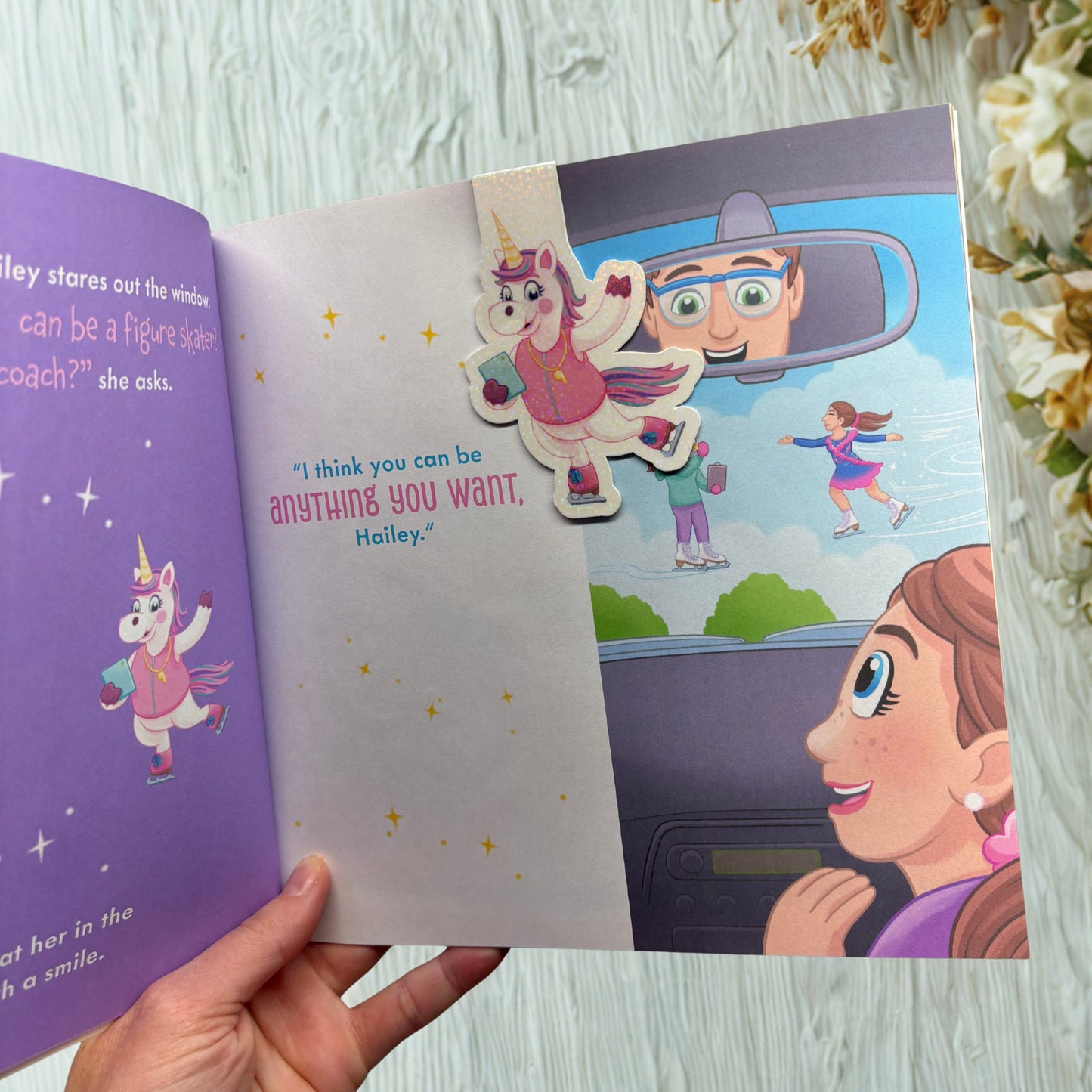 When I Become an Ice Skater – Magnetic Character Bookmarks | Caitlin Bowers