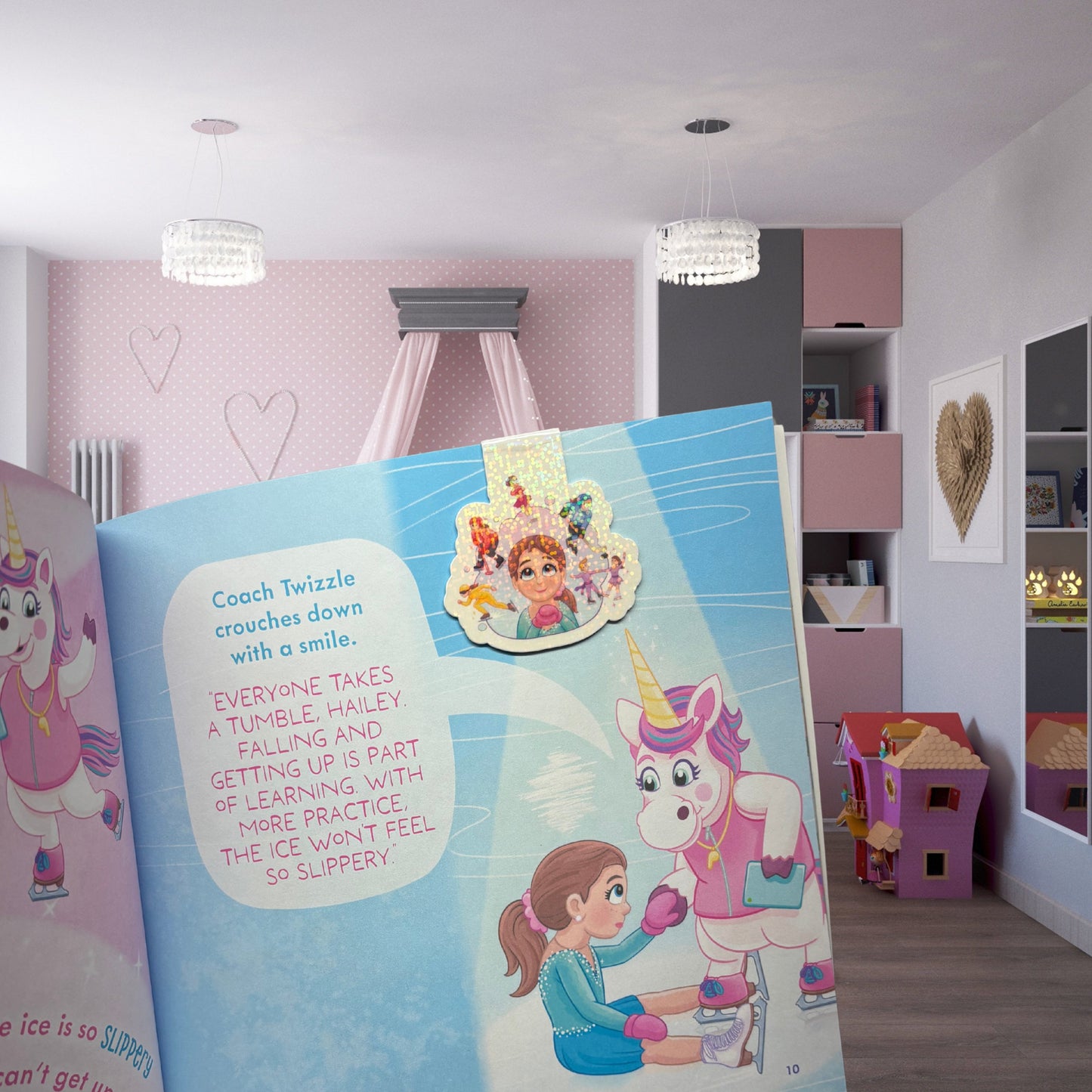 When I Become an Ice Skater – Magnetic Character Bookmarks | Caitlin Bowers