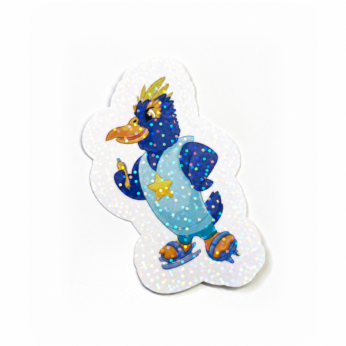 Holographic Vinyl Character Stickers