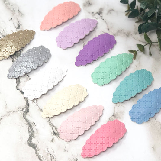 Snap Clip Hair Bow Digital Cut File – PDF & SVG DIY Template | Miss May