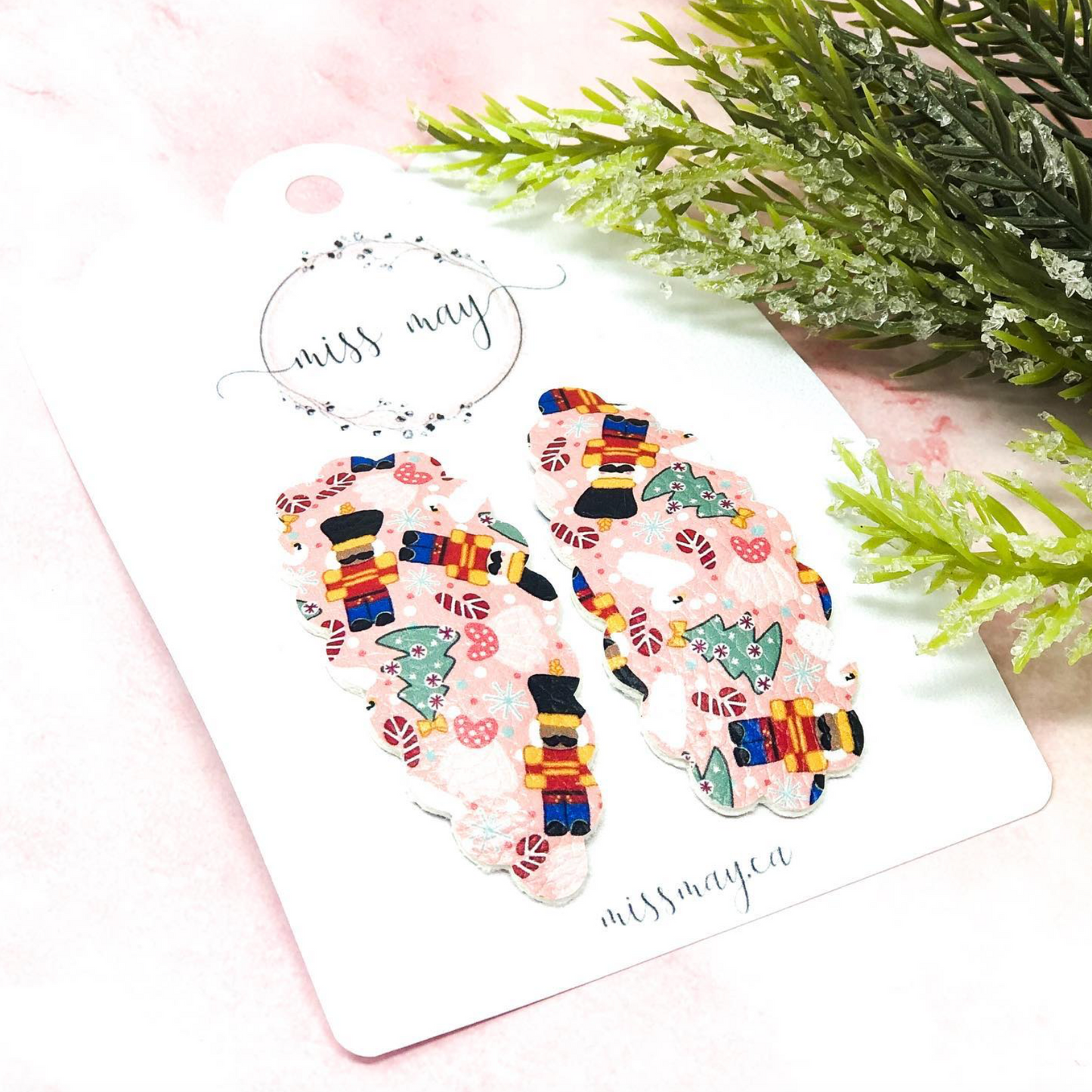 Holiday Snap Clip Set – Christmas Hair Clips for Kids | Miss May