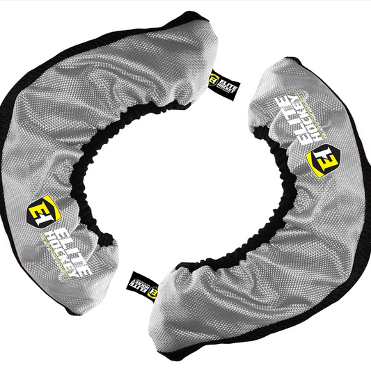 Elite Hockey, Pro-Blade Soakers, Silver Grey, Large/Senior 6-12