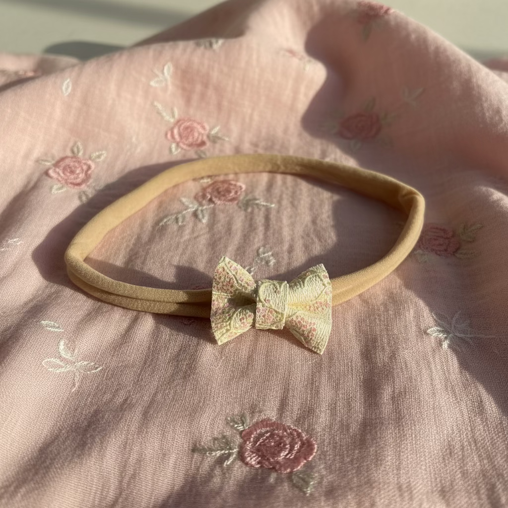 bright colored newborn accessories